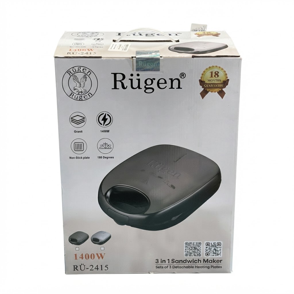 ساندویچ ساز سه کاره روگن اصل آلمان مدل RU-2415