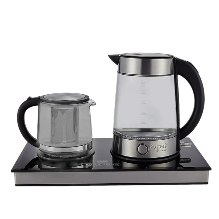 چای ساز بغل هم روگن اصل آلمان مدل RU-1520 با ۱۸ ماه ضمانت روگن سرویس